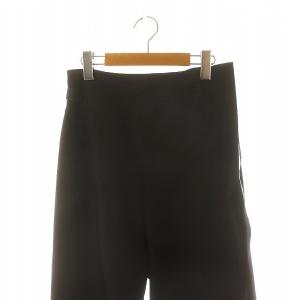 Y-3 CLASSIC SPORT UNIFORM STRETCH FORMAL PANTS ワイドパンツ ベルト付き S/P 黒