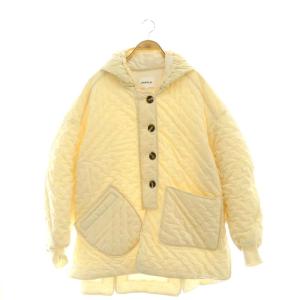 24AW SOLOTEX ツイルドットキルトブルゾン 38 アイボリー