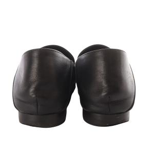 L'Appartement ブレンタ BRENTA ローファー スリッポン ローヒール レザー 36 23cm 黒 ブラック