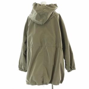 Spick&Span 24SS P/Ny 撥水スノーカモパーカーコート ミリタリー ミドル丈 36 S カーキ