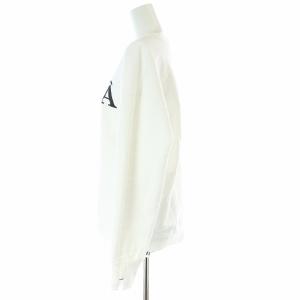 IENA 22AW VOILA スウェットプルオーバー トレーナー 長袖 プリント F 白 ホワイト 22070900511040