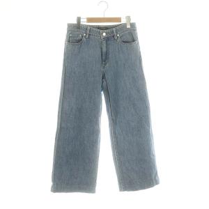 ワイド デニムパンツ ジーンズ 2 青 ブルー /ES OS