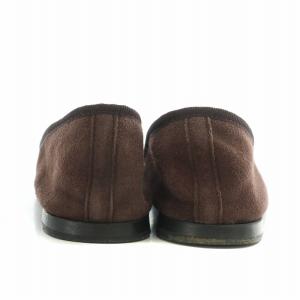 Repetto バレエシューズ フラットシューズ パンプス スエード リボン 38 茶 ブラウン /BB OF