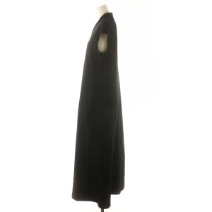 24SS Double Jersey Cap Sleeve Dress 2 ブラック（2024/12/17