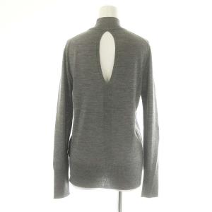ADORE 23AW クリアハイゲージニット カットソー 長袖 38 グレー