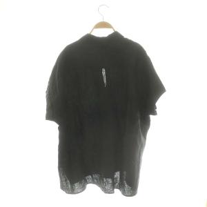 JOURNAL STANDARD 23SS リネンスキッパープルオーバー シャツ 半袖 F 黒 ブラック