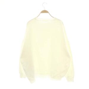 Deuxieme Classe wear out sweat スウェット トレーナー 長袖 白 ホワイト