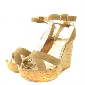 JIMMY CHOO ラインストーン スエード ミュール ピンヒール 36 有名な高級ブランド CHOO JIMMY 36 ジミーチュウ スエード 緑