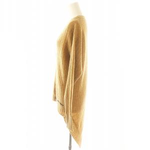 miumiu バックオープン Vネックカーディガン 36 ブラウン