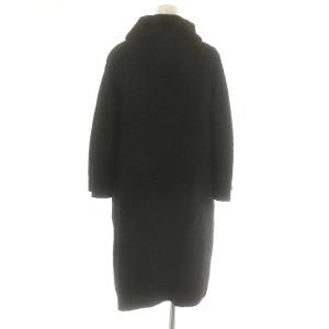 FENDI ファー襟 コート 38 ブラック
