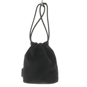 ANYA HINDMARCH アイズ ドローストリング ポーチ ブラック
