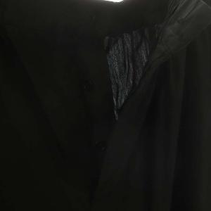 ATON タイプライター イージーパンツ テーパードパンツ 2 黒 ブラック