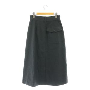 【タグ付・未使用品】MHL. コットンウールドリルスカート 23AW　Aライン タグ付・未使用品】MHL. コットンウールドリルスカート 23AW Aライン