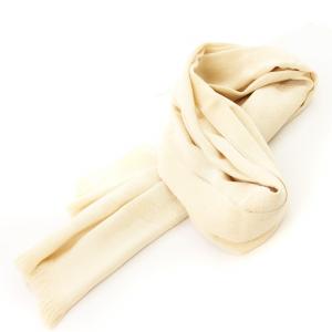 & DOLCE&GABBANA ストール マフラー シルク混 ロゴ ベージュ104883 /MM OF