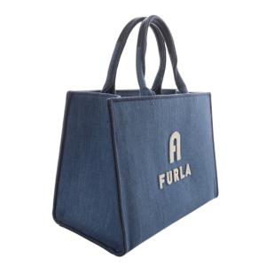 FURLA OPPORTUNITY TOTEBAG 2WAYバッグ ショルダーバッグ ハンドバッグ ロゴ 紺 ネイビー