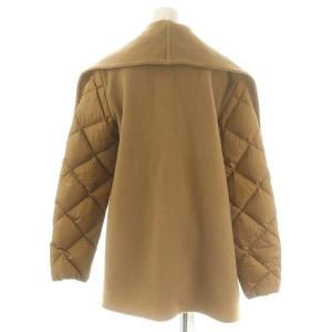 MONCLER 22AW CAPE スリーブダウン ケープジャケット S キャメル色
