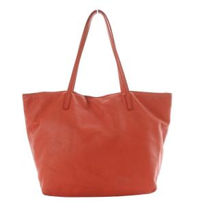 LOEWE アラ ALA トートバッグ ショルダーバッグ アナグラム レザー オレンジ