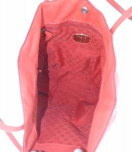 LOEWE アラ ALA トートバッグ ショルダーバッグ アナグラム レザー オレンジ