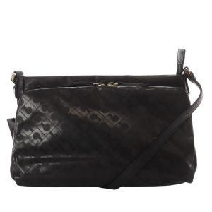 ソフティ SOFTY ショルダーバッグ ワンショルダー 斜め掛け 総柄 ナイロン 黒 ブラック YGJ-3954742