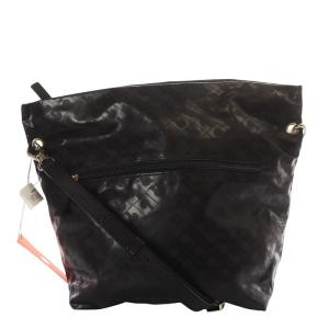 ソフティ SOFTY ショルダーバッグ ワンショルダー 斜め掛け 総柄 ナイロン 黒 ブラック YGJ-2054823