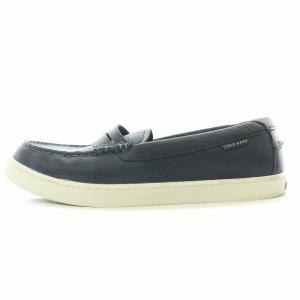 COLE HAAN コインローファー ローカットシューズ レザー 11 紺 ネイビー /BB AD OF