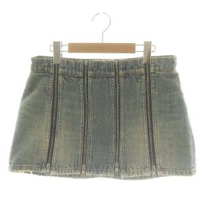 HinaYoshihara24SS L/W デニム DENIM スカート ミニ丈 台形 コットン 2 M