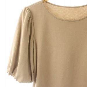 FOXEY カスタネット バルーンスリーブトップス 40 ベージュ 39350