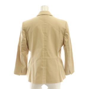 Max Mara スーツ セットアップ 上下 テーラードジャケット タイトスカート ひざ丈 ストレッチ 38 M 40 L ベージュ