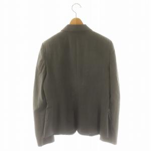 Max Mara ウールシルク テーラードジャケット 2B シングル 42 グレー