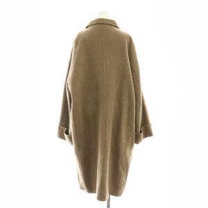 MILA OWEN MILAOWEN 接結シャギーダブルコート アウター チェスター ウール F モカ /NR OS