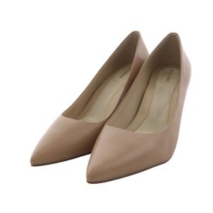 GOTO PARK PUMP 65MM パンプス ポインテッドトゥ レザー 6.5 23.5cm ベージュ