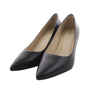 GOTO PARK PUMP 65MM パンプス ポインテッドトゥ レザー 6.5 23.5cm 黒 ブラック