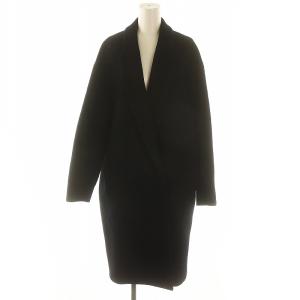 SUPER 140S BOUMOU MELTON ピークドラペルコート チェスター ロング アウター ウール