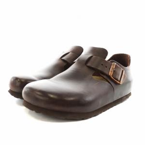 コンフォートシューズ レザー 23.0cm 茶 ブラウン
