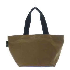 ナイロン舟型ショルダーML バッグ トートバッグ ハンドバッグ 茶色 ブラウン 水色 ブルー 1028N