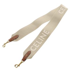 ロゴ ジャガード ショルダーストラップ ベージュ ホワイト