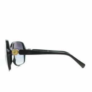 CHANEL サングラス アイウェア メガネ 眼鏡 ココマーク プラスチック 5917 135 黒 ブラック 5284-A