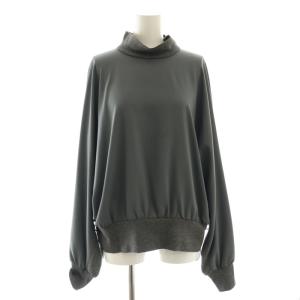 美品 21AW ライトジョーゼットギャザーブラウス シャツ ブラウス