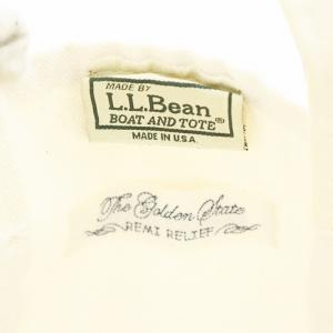 L'Appartement × エルエルビーン L.L.Bean × レミレリーフ REMI RELIEF ハンドバッグ トートバッグ キャンバス 白