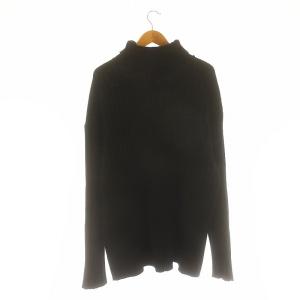 Yohji Yamamoto POUR HOMME タートルネックニット セーター 長袖 黒 ブラック