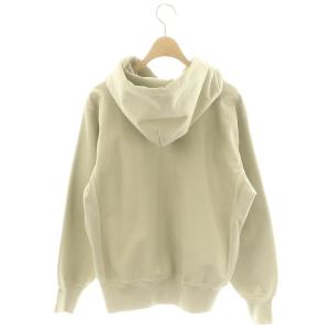 AURALEE SUPER MILLED SWEAT P/O PARKA パーカー プルオーバー フード 0 ペールグリーン