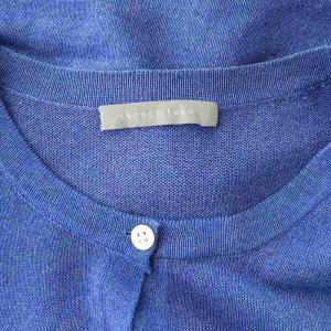 theory luxe 23SS Sheer Knit Gresham カーディガン ニット 長袖 クルーネック シアー 38