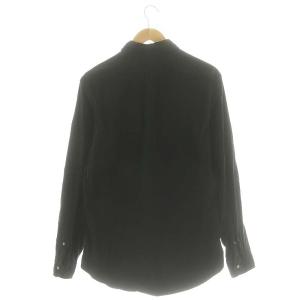 POLO RALPH LAUREN ボタンダウン コーデュロイシャツ 長袖 前開き BD コットン L 黒 ブラック