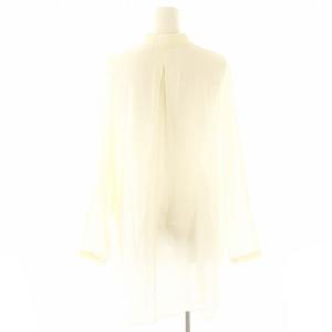 L'Appartement Dolmansleeve sheer Blouse シャツ 長袖 ドルマンスリーブ オフホワイト
