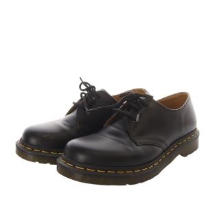 ワークシューズ 3ホール レザー UK5 24cm 黒 ブラック 11837002 /YO5