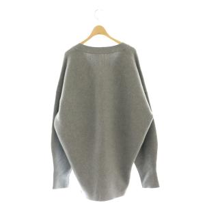 L'Appartement 23AW Volume Knit Cardigan グレー
