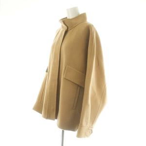 ebure Ron Herman別注 23AW リュクスビーバースタンドカラーブルゾン 36 ベージュ