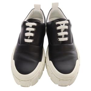 PIERRE HARDY US01 Ollie スニーカー レザー 38 24cm 黒 ブラック