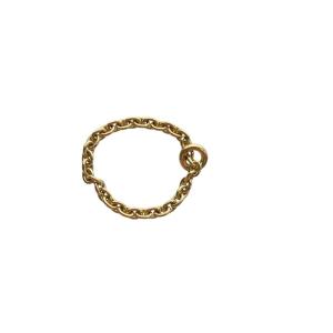 Hirotaka All About Basics チェーン リング Sサイズ K18 9号 ゴールド