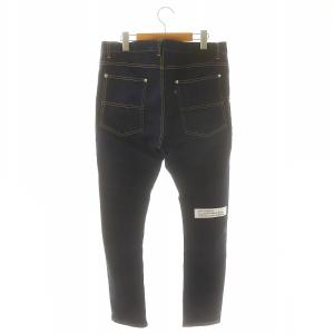 JieDa スキニーデニムパンツ ジーンズ ステッチ 2 インディゴ